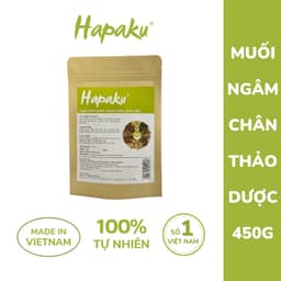 Thumbnail Muối Ngâm Chân Thảo Dược HAPAKU 450g, Giảm Nhức Mỏi Tê Lạnh Bàn Chân, Thư Giãn Ngủ Ngon 1