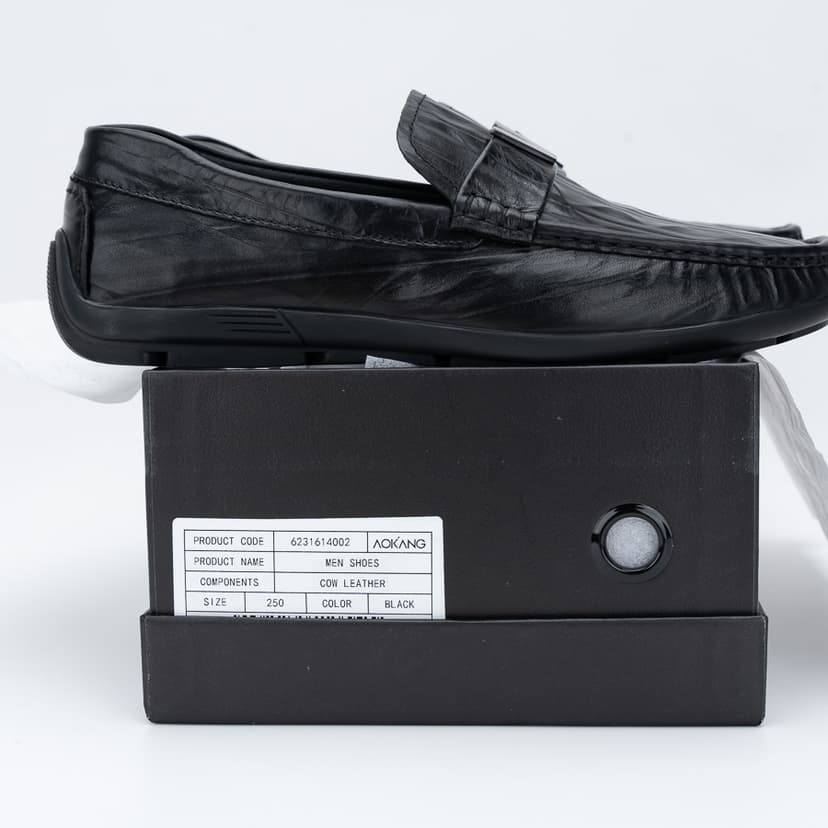 Ảnh Giày Tây Nam Cao Cấp Da Bò Kiểu Dáng Loafer AOKANG 6231614002 2