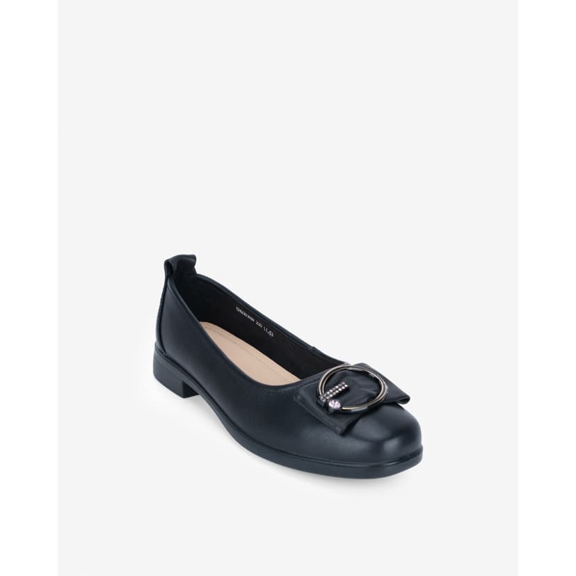 Ảnh Giày Búp Bê Ballerina Cổ Điển Da Bò AOKANG 1242321039 4