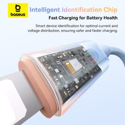 Thumbnail Dây cáp sạc nhanh Baseus Discolor Type C sang iP 20W cho Phone 11 12 13 14 Pro max Cáp truyền dữ liệu chính hãng 1m 2m 2