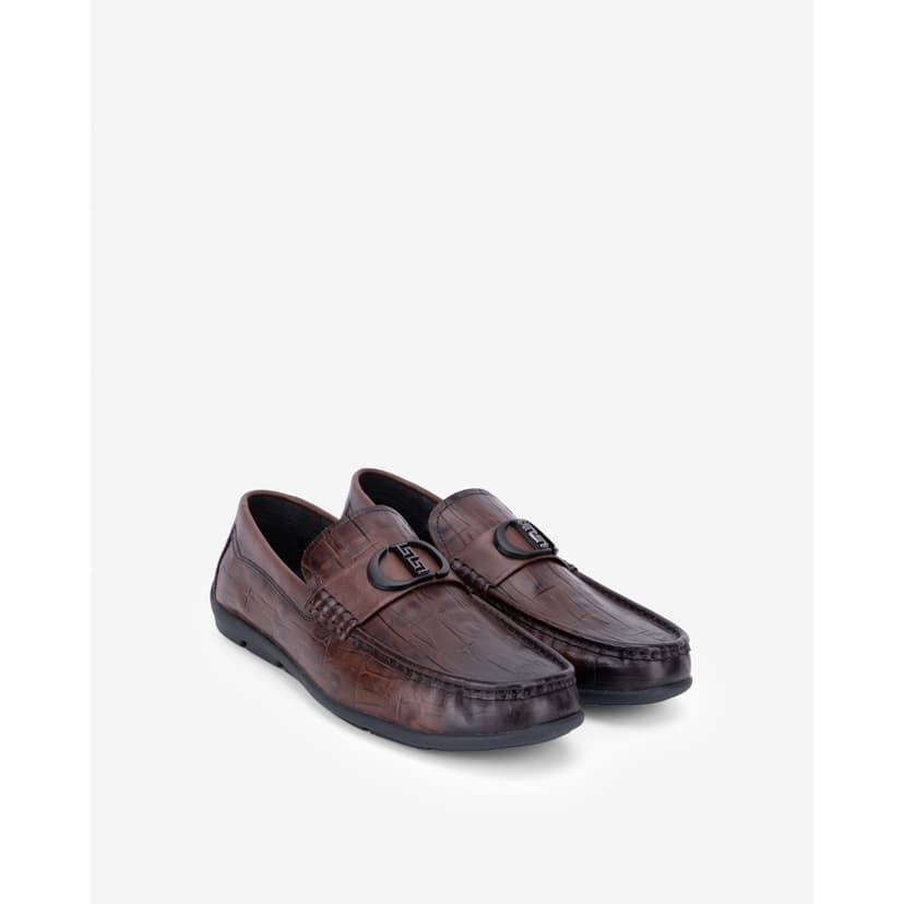 Ảnh Giày Tây Nam Loafer Cao Cấp Da Bò AOKANG 1241324033 1