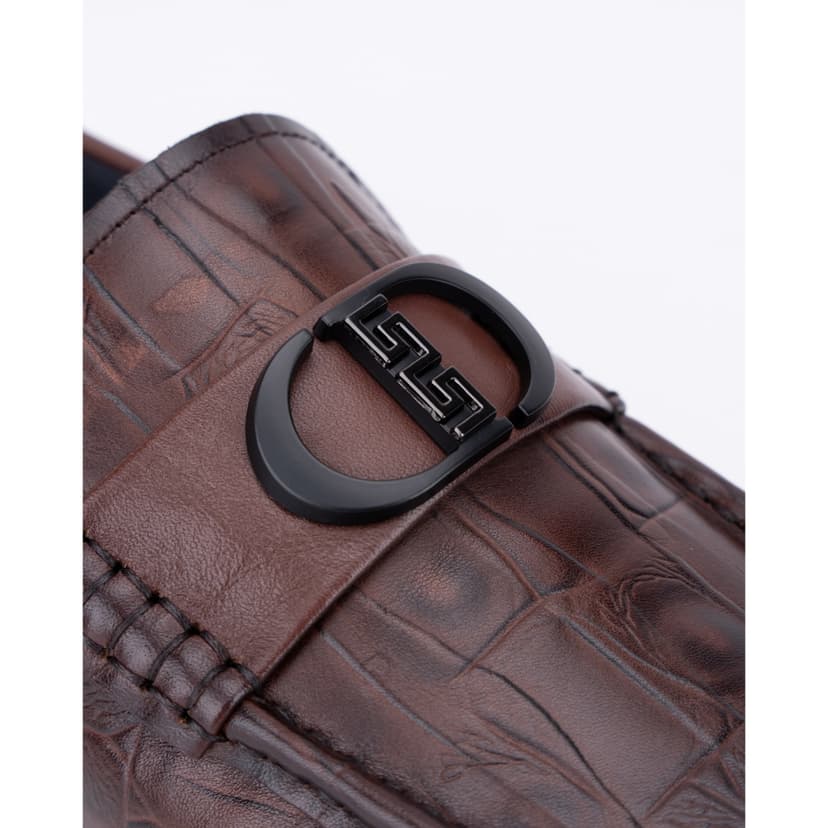 Ảnh Giày Tây Nam Loafer Cao Cấp Da Bò AOKANG 1241324033 4