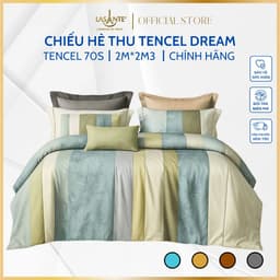 Thumbnail Chăn hè thu lạnh Tencel Dream Lasante 2mx2m3 trần bông thoáng mát dùng 4 mùa 1