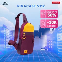 Thumbnail Túi Đeo Chéo Thắt Lưng RIVACASE 5312 - Hàng Chính Hãng 1
