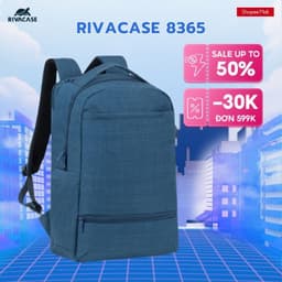 Thumbnail Balo Laptop Du Lịch Rivacase 8365 17.3 inch - Hàng Chính Hãng 1