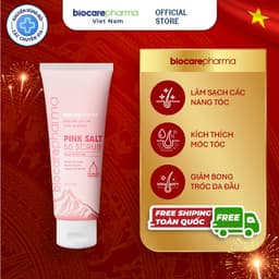 Thumbnail Tẩy tế bào chết da đầu muối hồng Himalaya - Giảm bết - Kiềm dầu - Giúp phồng tóc - Giảm gàu - Biocarepharma - 150Gr. 1