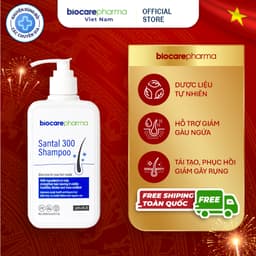Thumbnail Dầu gội dược liệu BIO CARE PHARMA giảm gàu, nấm ngứa da đầu Santal 300 Shampoo 200ml 2