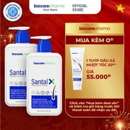 Thumbnail Combo 2 chai Santal X dầu gội hỗ trợ giảm gàu nấm ngứa chuyên biệt - 500ml. 1