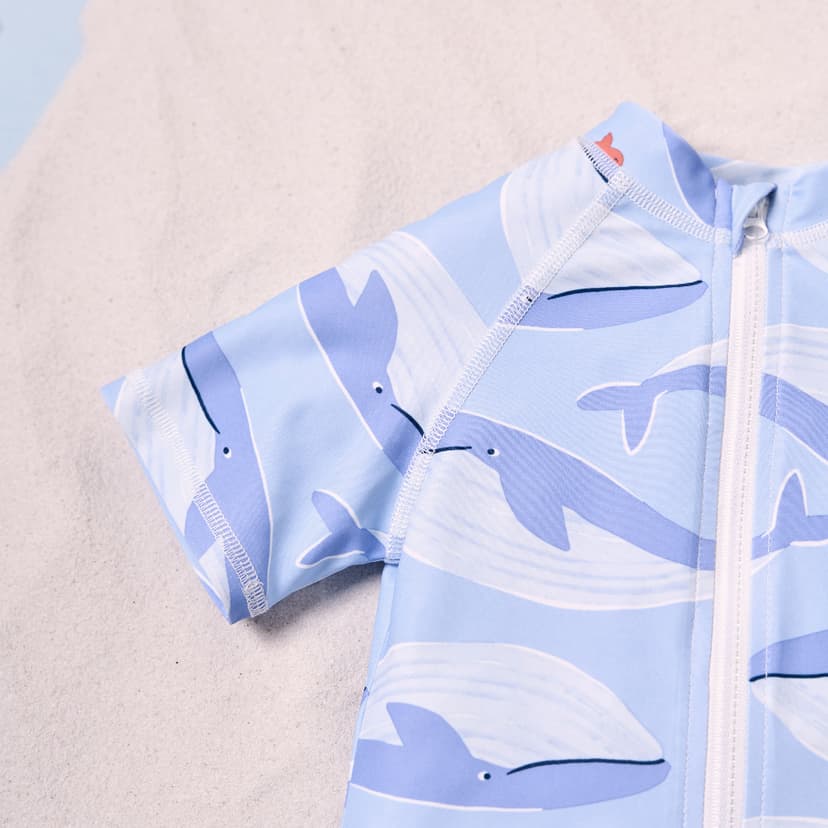 Ảnh Đồ bơi bé trai ILABY đồ bơi chất liệu thun lạnh chống thấm nước, chống tia UV size đại từ 9-38kg [3478] 4
