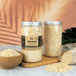 Thumbnail Yến mạch cán vỡ 0.55mm GUfoods - Giàu chất xơ, Tốt cho sức khoẻ, Healthy, Tập gym, Eat clean (hũ 500g) 1