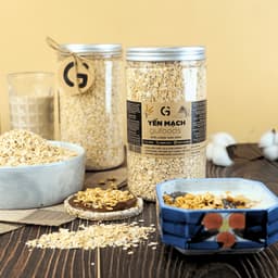 Thumbnail Yến mạch cán vỡ 0.55mm GUfoods - Giàu chất xơ, Tốt cho sức khoẻ, Healthy, Tập gym, Eat clean (hũ 500g) 3