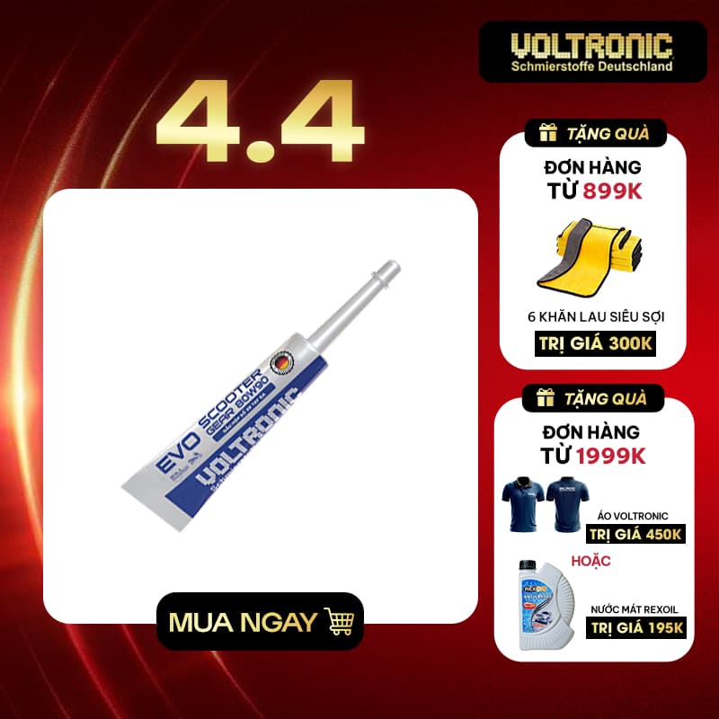 Ảnh Dầu hộp số - dầu lap Voltronic Evo Scooter Gear Oil 80w90 120ml 2