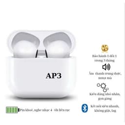 Thumbnail Tai nghe Bluetooth A.P.RO2 Không Dây Full Chức Năng, Định Vị, Đổi Tên, Bảo Hành 12 Tháng chuẩn PHUKIENCHAT 1