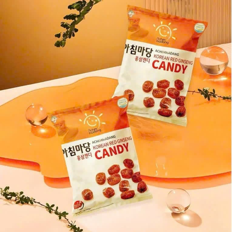 Ảnh Kẹo Hồng Sâm Hàn Quốc Achimmadang 180G kgc jung kwan jang 1