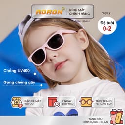 Thumbnail Kính Mát Chống UV Tròng Phân Cực Cho Bé Từ 0-2 Tuổi Kèm Dây Chống Tuột Gọng Đàn Hồi Tốt An Toàn Thời Trang AK136 1