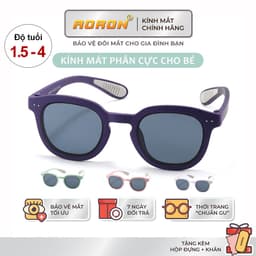 Thumbnail Kính Mát Cho Bé AORON Gọng Vuông Tròn Chống Tia UV Bảo Vệ Mắt Màu Sắc Dễ Thương Tròng Phân Cực Cho Bé Trai Bé Gái AK163 1