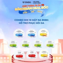 Thumbnail Combo 10 Mặt Nạ BNBG Mix Hỗ Trợ Phục Hồi Da BNBG Vita Genic Jelly Mask 30mlx10 1