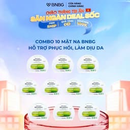 Thumbnail Combo 10 Mặt Nạ BNBG Hỗ Trợ Phục HồI, Làm Dịu Da BNBG Vita Genic Relaxing Jelly Mask 30mlx10 1