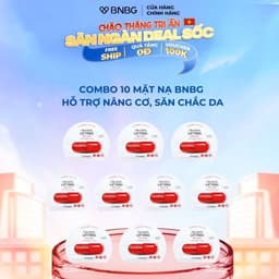 Thumbnail Combo 10 Mặt Nạ BNBG Hỗ Trợ Nâng Cơ, Săn Chắc Da BNBG Vita Genic Lifting Jelly Mask 30mlx10 1