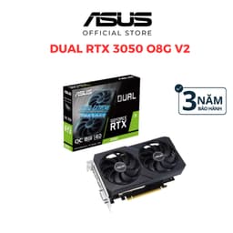 Thumbnail Card màn hình Asus Dual GeForce RTX 3050 O8GB V2 GDDR6  | 8GB GDDR6 | 128bit | DUAL-RTX3050-O8G-V2 2