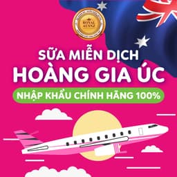 Thumbnail Combo 2 Sữa Hoàng Gia Úc Lactoferrin Formula Milk BB-12 ROYAL AUSNZ Hỗ Trợ Tăng Cường Hệ Miễn Dịch Cho Trẻ 100g 2