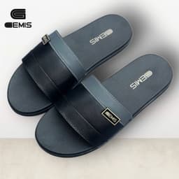 Thumbnail Dép Da Đế cao xu đi rất êm đế cao 2cm - DéP Nam dép lê Đế kép 2 lớp Slipper 1