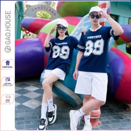 Thumbnail Áo Thun Gạo  House 89 Sporty, Năng Động, Dễ Mix Đồ, Hoàn Hảo Cho Đi Nhóm, Dạo Phố & Du Lịch Biển SP1 1