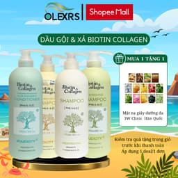 Thumbnail Cặp Gội Xả BIOTIN COLLAGEN VOUDIOTY Giảm Rụng Tóc, Phục Hồi Hư Tổn, Giảm Gàu 500/1000ml 1