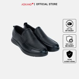 Thumbnail Giày Tây Nam Cao Cấp Da Bò AOKANG Kiểu Dáng Mulgati Basic Loafer 1233114083 1