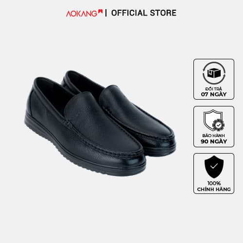 Ảnh Giày Tây Nam Cao Cấp Da Bò AOKANG Kiểu Dáng Loafer 1243124022 1