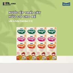 Thumbnail Nước ép hoa quả Maeil Hàn Quốc hữu cơ, bổ sung vitamin, canxi cho bé từ 6 tháng hộp 125ml 1