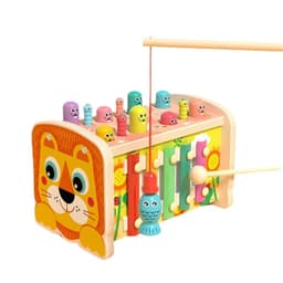 Thumbnail Đồ Chơi Cho Bé 1 Tuổi S-Kids, Trò Chơi Đập chuột kết hợp đàn Xylophone. 4