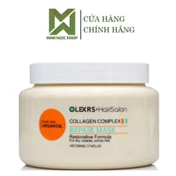 Thumbnail Kem ủ tóc phục hồi siêu mượt Olexrs Hair Salon Collagen Complex 500ML 1