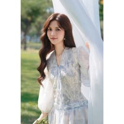 Thumbnail OLV - Đầm kiểu hoa dáng xòe Abigail Dress 2 màu 4