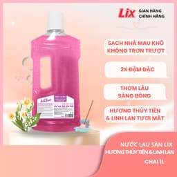 Thumbnail Nước lau sàn siêu sạch hương thuỷ tiên & linh lan, sạch nhà, thơm lâu phù hợp với mọi sàn nhà Lixco Việt Nam 2