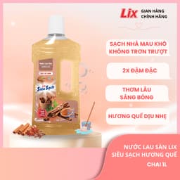 Thumbnail Nước lau sàn siêu sạch hương quế, sáng bóng, thơm lâu, phù hợp với mọi loại sàn nhà - Lixco Việt Nam 1
