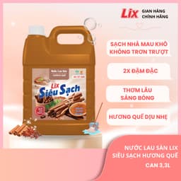 Thumbnail Nước lau sàn siêu sạch hương quế, sáng bóng, thơm lâu, phù hợp với mọi loại sàn nhà - Lixco Việt Nam 3