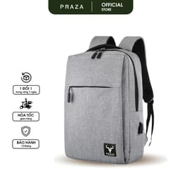 Thumbnail Ba Lô Laptop Tích Hợp USB Cao Cấp PRAZA BL174 4