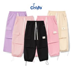 Thumbnail Quần Jogger Kaki Chippo bé gái đi học chất liệu co dãn thoải mái cho bé từ 7 đến 12 Tuổi(21-40Kg) 3