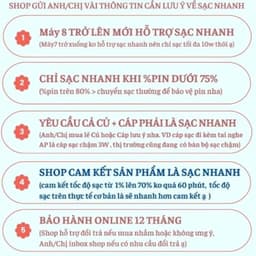 Thumbnail Sạc Nhanh PD 20W Cam Kết Sạc Nhanh Không Nóng Máy Ổn Định Bảo Hành Đổi Mới 12 Tháng chuẩn PHUKIENCHAT 4