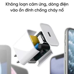 Thumbnail Bộ sạc nhanh 20W cao cấp, sạc nhanh ko nóng máy an toàn bảo hành 12 tháng hàng chuẩn PHUKIENCHAT 4