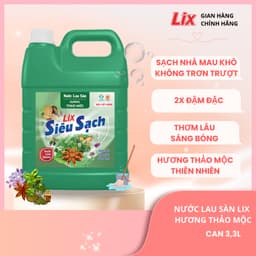 Thumbnail Nước lau sàn siêu sạch hương thảo mộc, nhà sáng bóng, thơm lâu , sử dụng phù hợp với mọi loại sàn nhà Lixco Việt Nam 3
