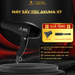 Thumbnail Máy Sấy Tóc AKUMA X7 Công Suất Lớn 2400W - Dành Cho Salon Tóc Chuyên Nghiệp, 2 Chiều Nóng Lạnh, Lõi Đồng, Đồ Bền Cao 1