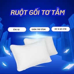 Thumbnail RUỘT GỐI TƠ TẰM EDENA KÍCH THƯỚC 45x65CM - NÂNG NIU TỪNG GIẤC NGỦ NGON 2