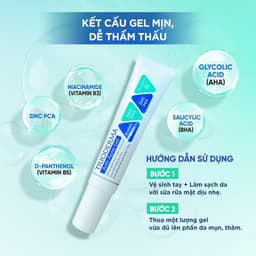 Thumbnail Kem giảm mụn Trioderma ngăn ngừa mụn, hỗ trợ đẩy mụn ẩn và làm dịu da tuýp 15g 3
