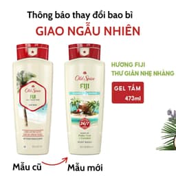 Thumbnail Sữa tắm Gel Nam Old Spice 473ml/532ml/650ml Timber Bearglove Fiji Wolfthorn Pure Sport Fresh Tắm gội 2in1 Made in USA 1