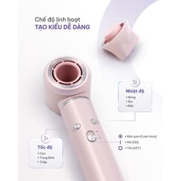 Thumbnail Máy sấy tạo kiểu tóc 5in1 ion âm Masuto AirStyler 2 chiều nóng lạnh tạo kiểu bảo vệ tóc bảo hành 24 tháng 1
