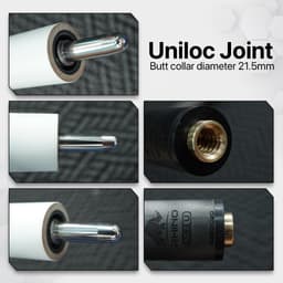 Thumbnail Ngọn Bida Lỗ Carbon RHINO - Ren Radial, Uniloc, TuboLoc, Trueloc, 5/16-18, 5/16-14, 3/8-10 4