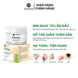 Thumbnail Peel da giúp làm sáng, giảm thâm mông, nách, đầu gối, khuỷu tay AHA 25% BareSoul Glowy Body Peel 50g 1
