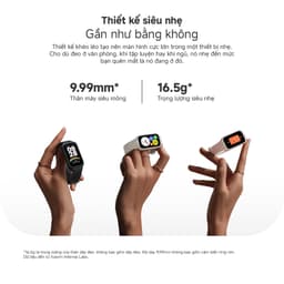 Thumbnail Vòng Đeo Tay Sức Khỏe Thông Minh Xiaomi Smart Band 8 / Band 9 ACTIVE Bản Quốc tế - Hàng Chính Hãng 3